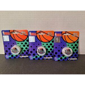 Lot of 3 NBA Detroit Pistons Mini Night Lights By Sportscast Basketball Fans